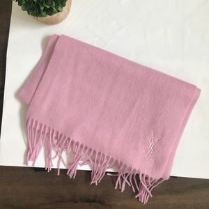 Yves Saint Laurent Wool Scarf